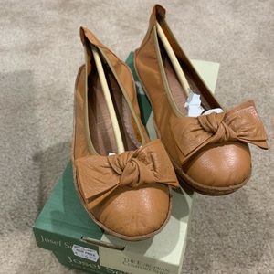 Josef Seibel tan flats